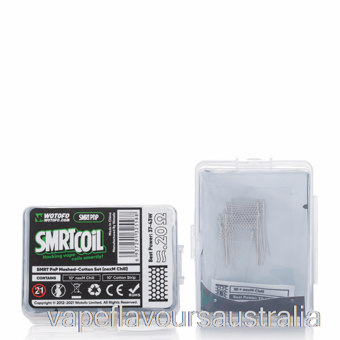 Vape Flavours Australia Wotofo SMRT Cotton Set [COTTON SET] nexMESH CHILL